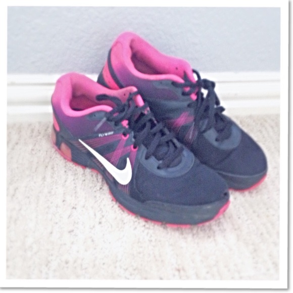 Nike running shoes (Pink, White, & Black)
