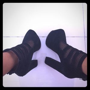 Platform booties