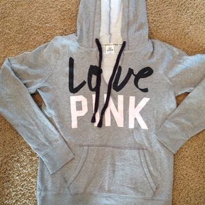 Pink Victoria Secret sweatshirt