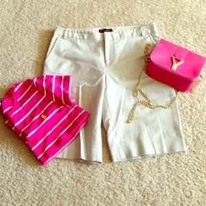 💞 comfy khaki shorts - women's size 8 💞