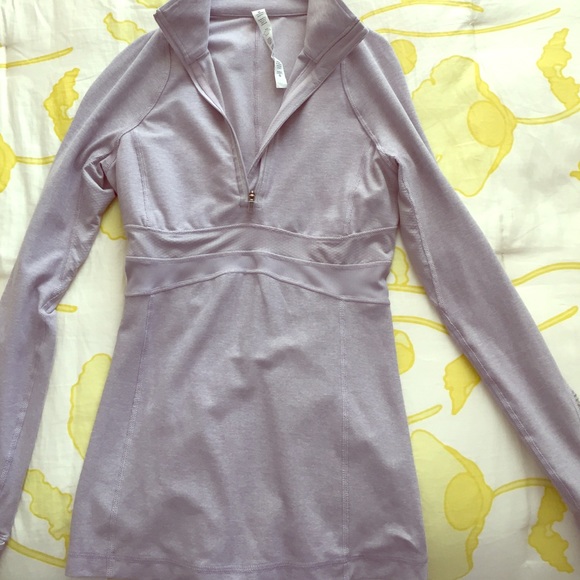 Lululemon lavender zip pullover