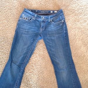 Miss Me jeans/Silver Capri