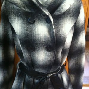 Tunic length winter coat