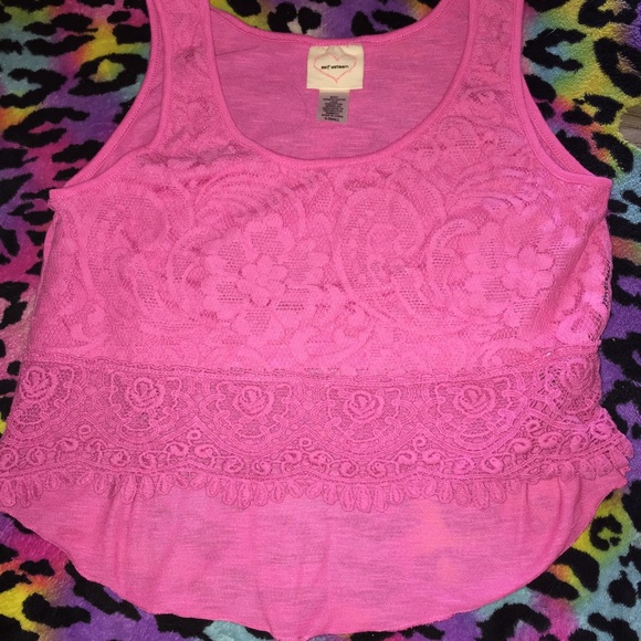 Crop top pink