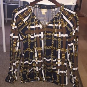 Michael Kors chain print top
