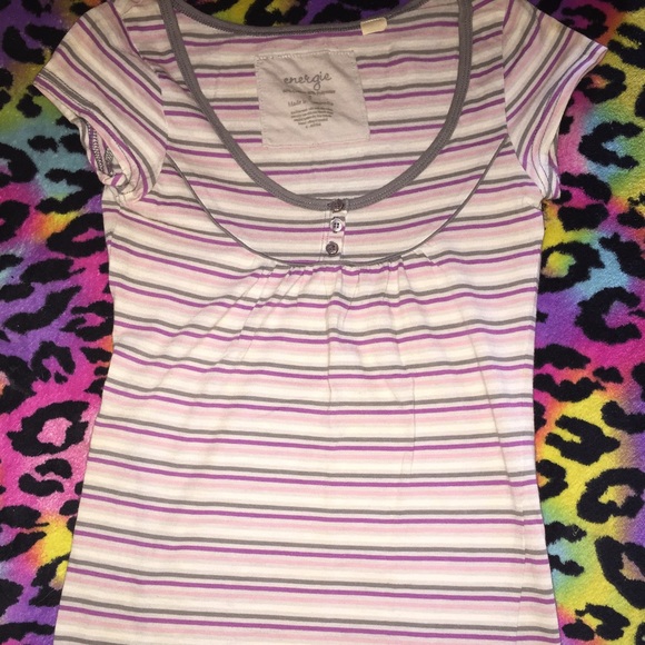 Cute striped Energie  shirt