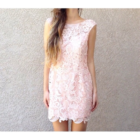 Dresses & Skirts - | new | pink lace dress