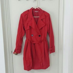 GAP Jackets & Coats - Red Gap trench coat GAP Jackets & Coats - Red Gap trench coat