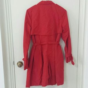 GAP Jackets & Coats - Red Gap trench coat GAP Jackets & Coats - Red Gap trench coat