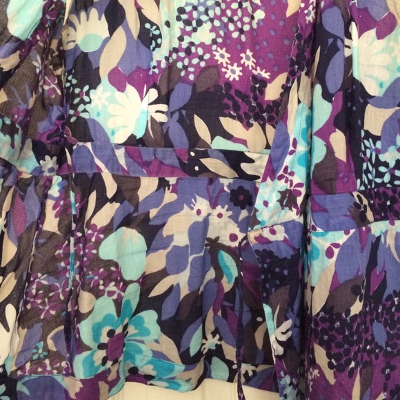 Great Plains Printed Wrap Top - Picture 3 of 3
