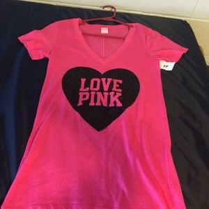 LOVE PINK sleep Tee