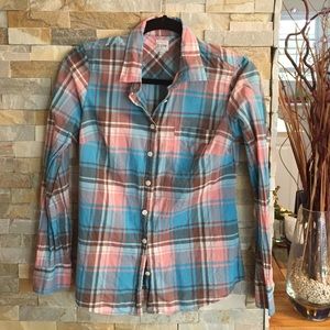 J.Crew plaid shirt