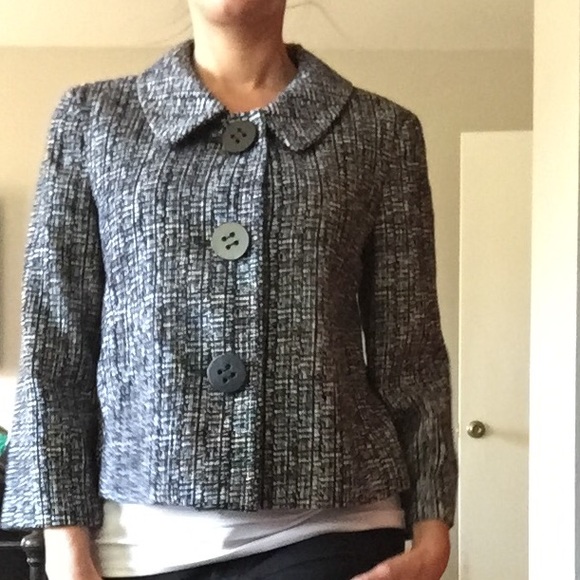 Mod Swing Jacket - Black and White