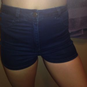 Brandy Melville denim high waisted shorts