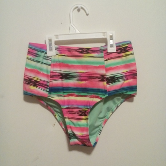 high wait bikini bottom