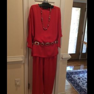 PRICE  DROP !! ELLEN TRACY VINTAGE 2 piece outfit