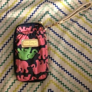 Lilly Pulitzer Tusk In Sun Wristlet