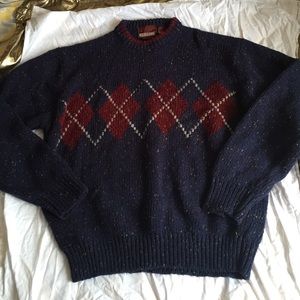 VINTAGE blue sweater