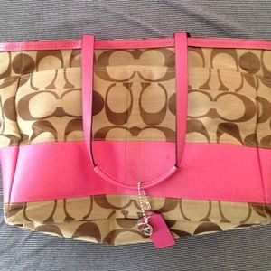 Authentic Coach Tote or Diaper Bag