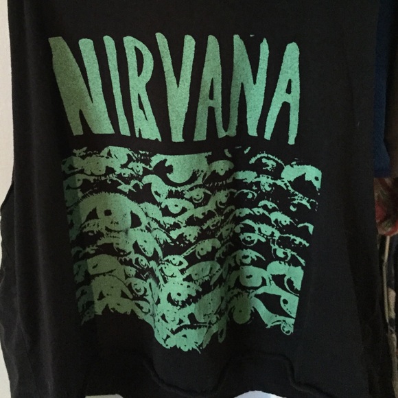 Blandly melville black nirvana top