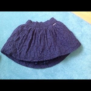 Navy blue Abercrombie and fitch skirt