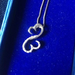 Open heart necklace by Kay