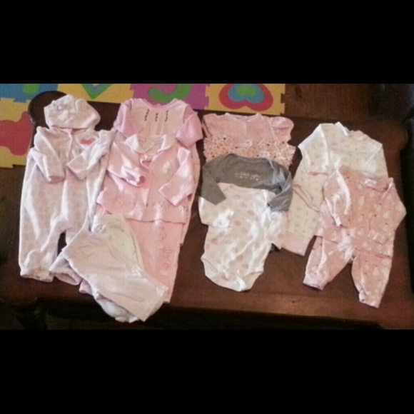 Bundle 3 to 6 months baby clothing 15 pieces