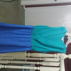 Charlotte russe color block dress