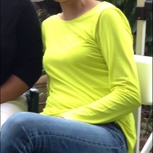 Neon yellow/green long sleeve