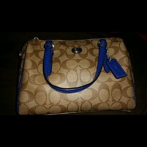 Coach purse mini satchel.