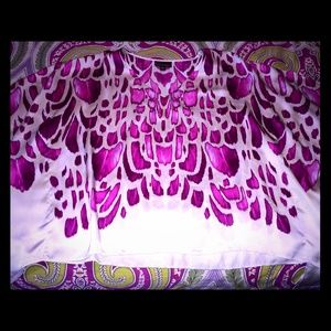 Dana Buchman Silk Kimono Top