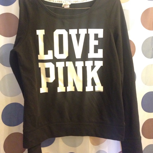 PINK Black crew neck!