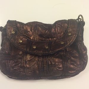 Bronze handbag