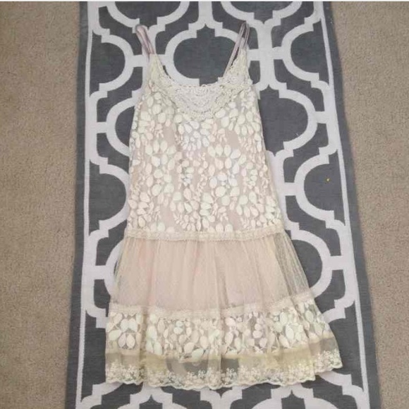 Cream BOHO dress