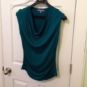Classiques entier ruched cowl-neck shirt
