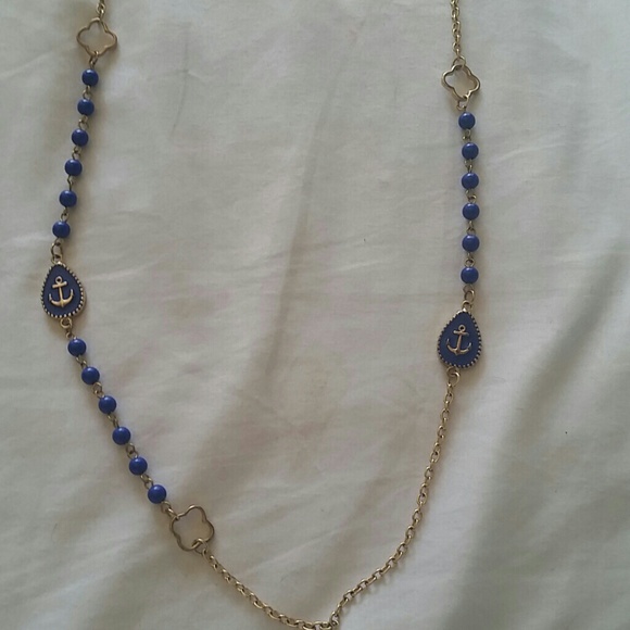 Long Anchor necklace