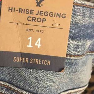 NWT American eagle cropped hi rise jeggings