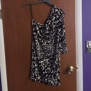 Animal print dress