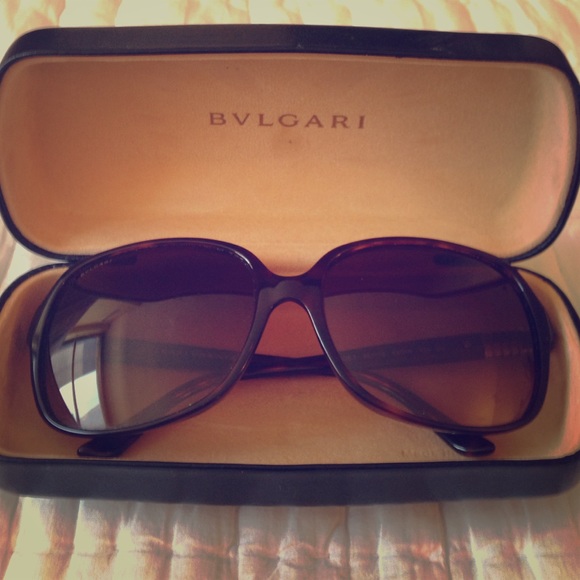 Tortoise Bvlgari Sunglasses