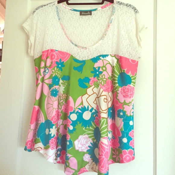 Pretty colorful blouse