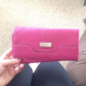 Pink Franco Sarto wallet