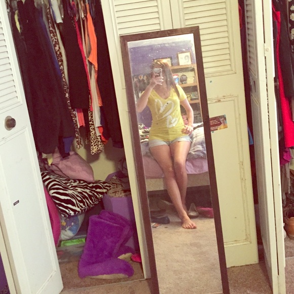 Yellow PINK top