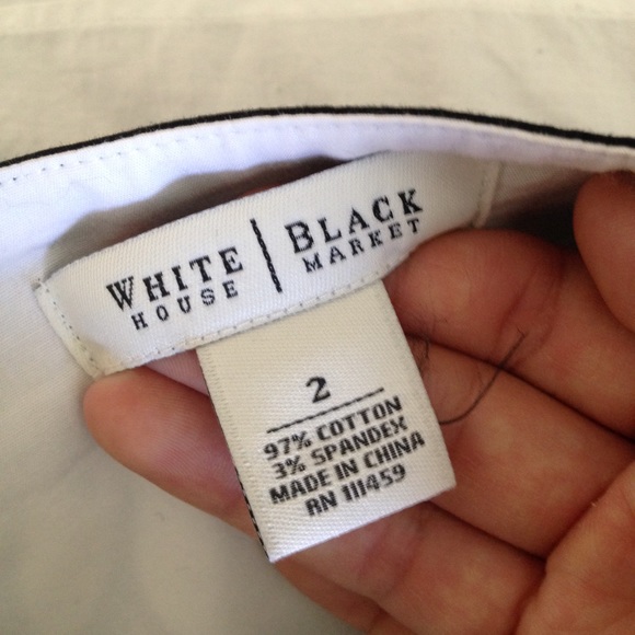 Strapless Black & White Floral Dress - Picture 3 of 3