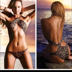 Victoria's Secret cheetah monokini