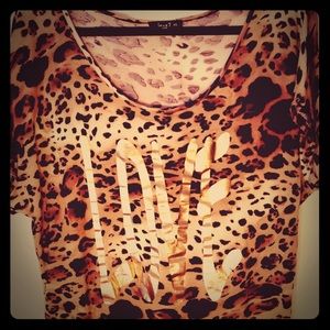Leopard Print Top
