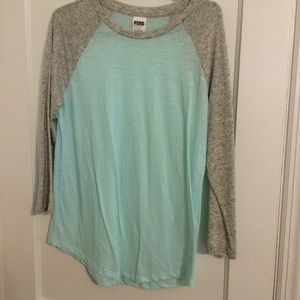 VS PINK Quarter Sleeve Shirt