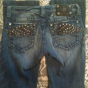 Dark Miss Me Boot Cut Jeans
