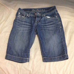 Jean shorts
