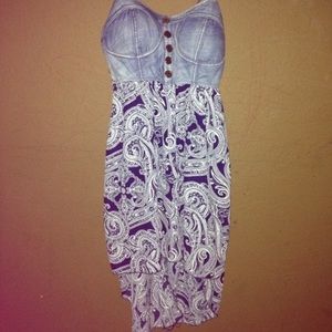 Blue dress