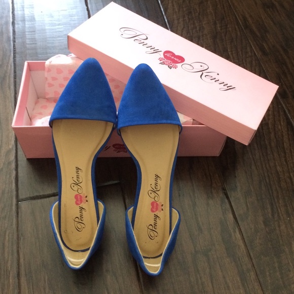 Penny Loves Kenny Blue flats